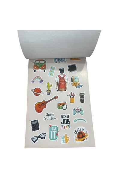 SAVA HOME COLLECTİON Sticker Notebook