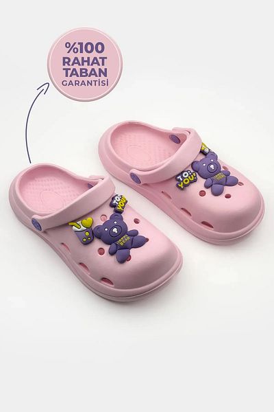 CARLA BELLA Girl's Slippers Emoji Comfortable Sole Pool Beach School Nursery Sandals & Slippers