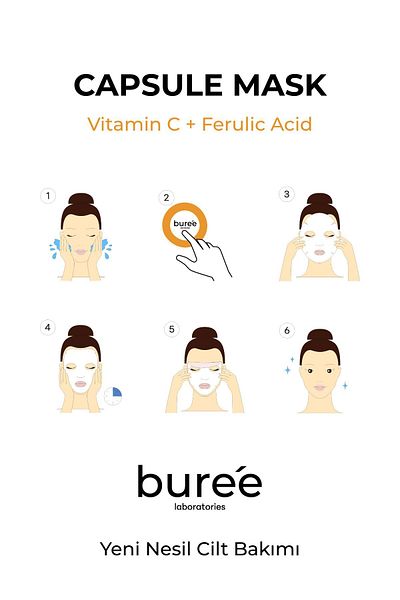 Buree Laboratories Vitamin C and Ferulic Acid Capsule Mask
