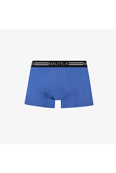 Nautica Erkek Mavi Standart Fit 3'lü Boxer