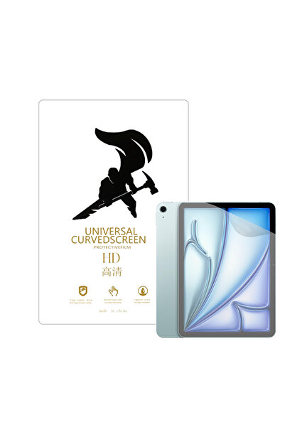 Microcase Apple iPad Air 11 M3 2025 Tablet ile Uyumlu Full Tpu Nano Ön Ekran ...