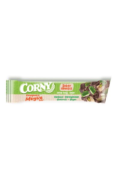 CORNY Nut Fruit Bar Pistachio Cocoa Pack of 12 - 35 Gr