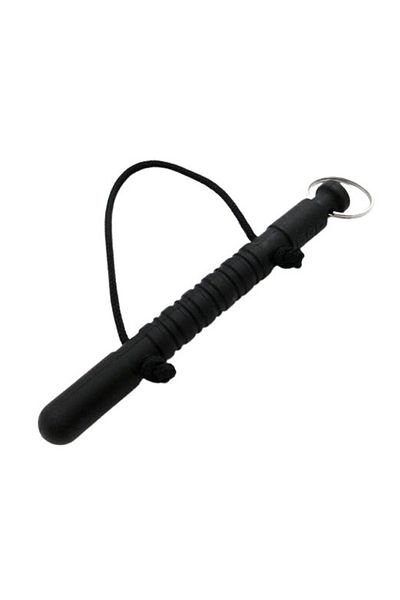 Depox Kubotan tactic IdeallStore®, Combat Specialist, plastic dur, 15 cm, negru