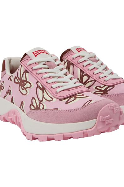 CAMPER Drift Trail Vibram Pink Nubuck Women's Sneakers K 201462 -038