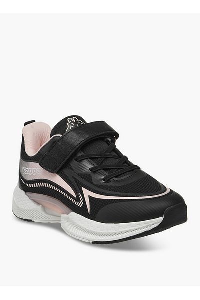 Kappa Boys' Logo Detail Sports Shoes with Hook and Loop Closure