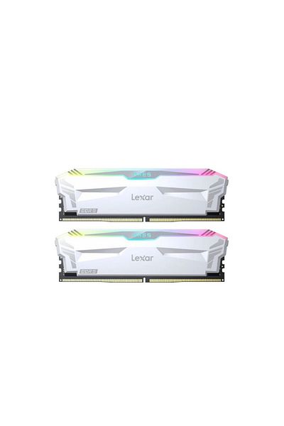 Lexar ذاكرة الألعاب آريس وايت RGB 32 جيجابايت DDR5 6400 ميجا هرتز Cl32