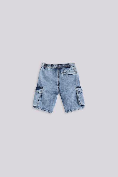 Guess Bg Store Pantaloni scurți albaștri pentru băieți