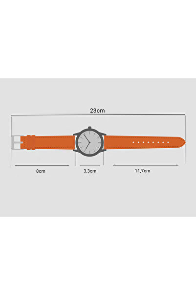 Toz Vintage Gyrox Kırmızı Yuvarlak Vintage & Retro Saat