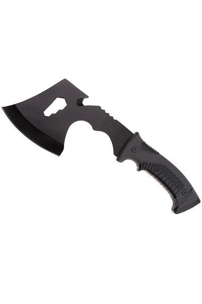 Depox Ideallstore® axe, Irish Wrath, stainless steel, black, 28 cm, sheath included