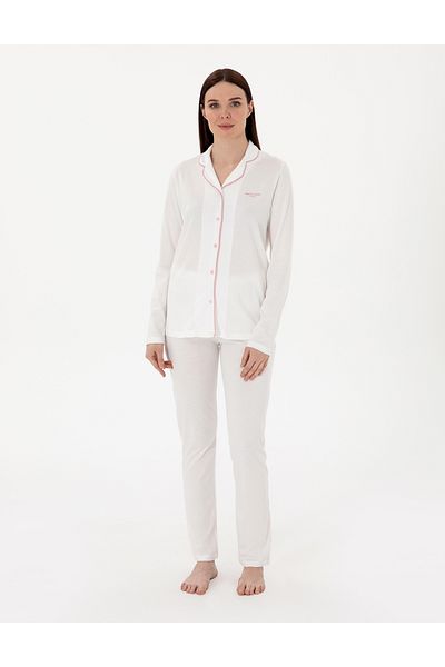 Pierre Cardin Cream Pajama Set 50311129 -Vr071