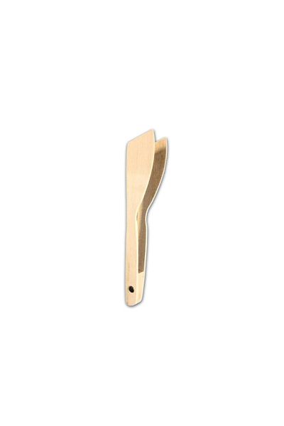 MBB ETİCARET Wooden Hornbeam Kitchen Tongs 30x5 cm