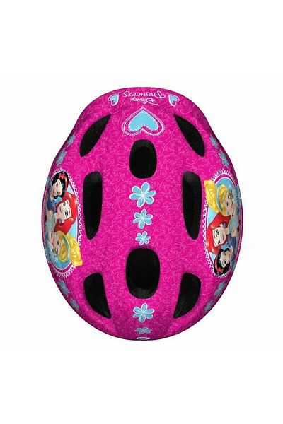 Disney Children's safety helmet with adjustable size, 53-56 cm, multicolor, Princess, Disney