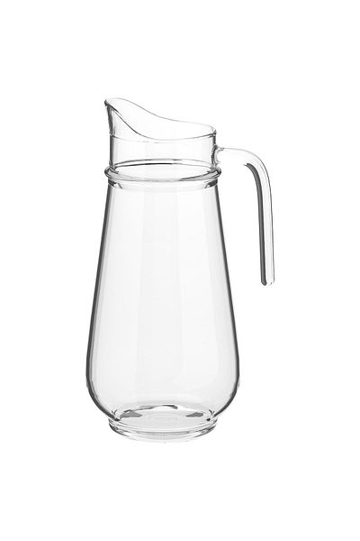 IKEA TILLBRINGARE Clear Glass Jug 1.7L Capacity, 26.5 cm Height Durable & Stylish