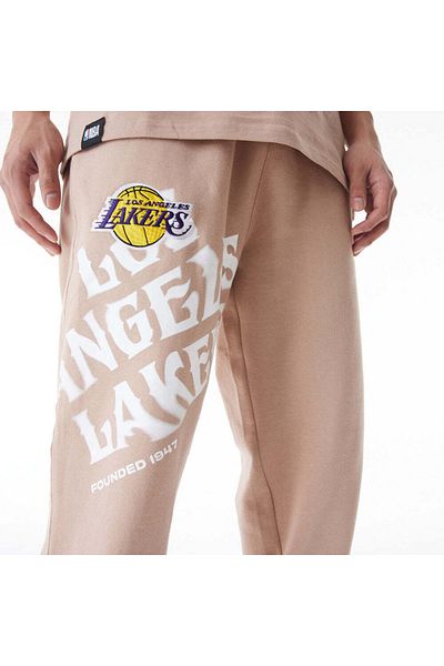 NEW ERA Pantaloni Fleece Newera Nba Grphc Jogger Loslak