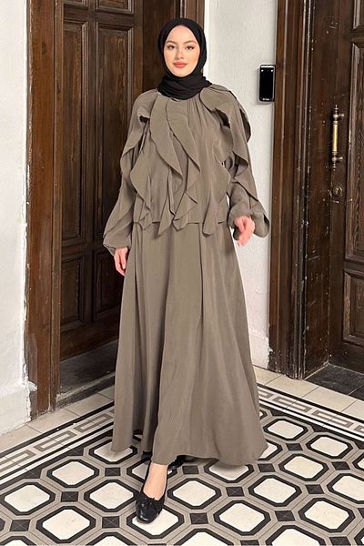 Ovn. Σετ Kea Ruffle, Παπούτσια Χακί
