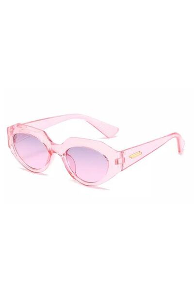 Toz Vintage Particular Pembe Vintage Retro Unisex Kedi Güneş Gözlüğü