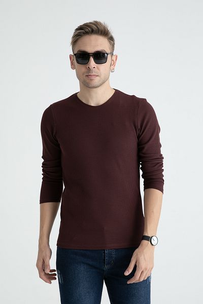 ModaPlaza Мъжко боди с кръгло деколте 5073
