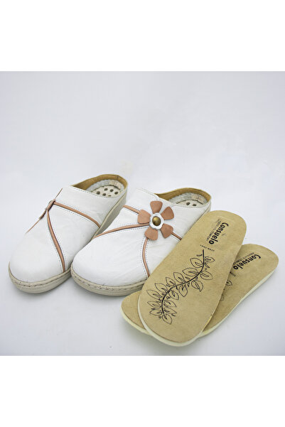 CONSUELO Ορθοπεδική σόλα Velcro Leather Sabo Slippers 10401