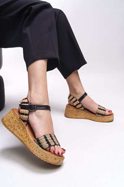 Riccon Glorsula Women's Sandals 0012230   Black