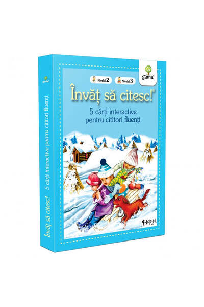 Gama Pachet copii, Invatarea cititului pentru cititori fluenti, 7-10 ani, vol...
