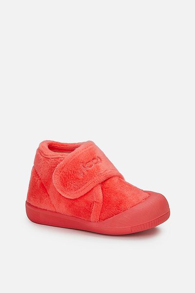 Vicco Color Comfortable Fit Baby Girl Coral Slippers