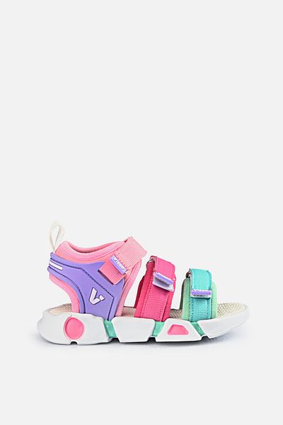 Vicco Gorbi Basic Baby Girl Pink Sandals