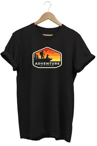 remonz Adventure Adventure Printed Basic T-shirt 100% βαμβάκι