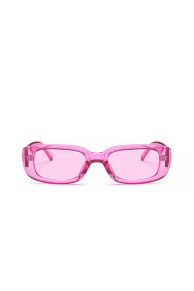 Toz Vintage نظارة شمسية Keystro باللون الوردي المربع العتيق والرجعي