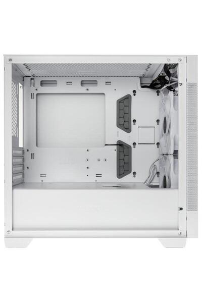 Lian Li Carcasa Lian Li LANCOOL 205M Mesh, Mini Tower, fara sursa, mATX, mITX (Alb)