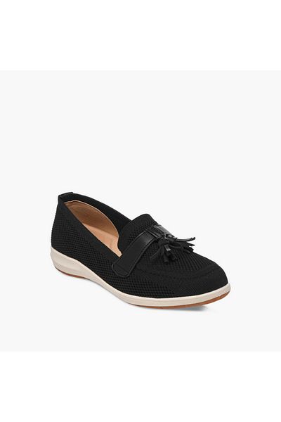 Flora Bella by Shoexpress Tassel Detail Slip-On Loafers