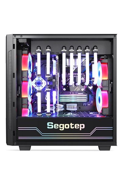 Segotep Carcasa Segotep Phoenix K3, Mid Tower, Tempered Glass (Negru)