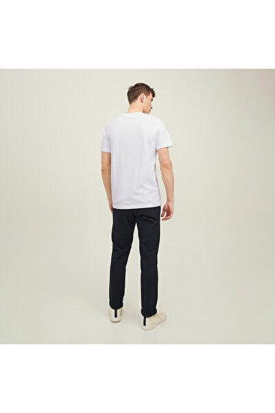 Jack & Jones Ανδρικό λευκό μπλουζάκι Bluarchie (12217167-W)