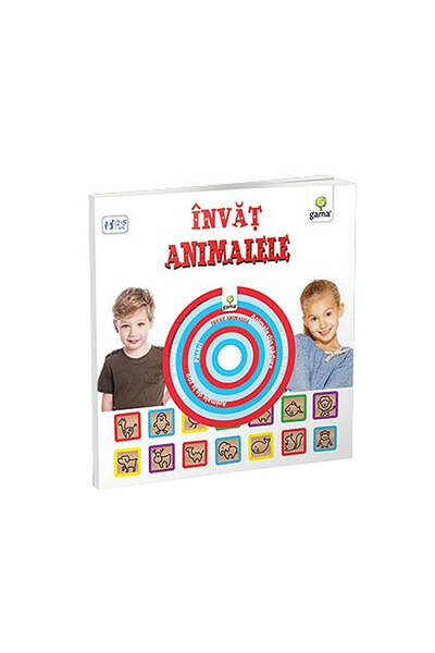 Gama Invata animalele - Carti educative cu CD.2016