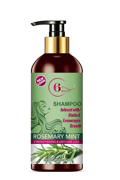 BEAUTE Shampoo with Rosemary and Mint Extract 500ml