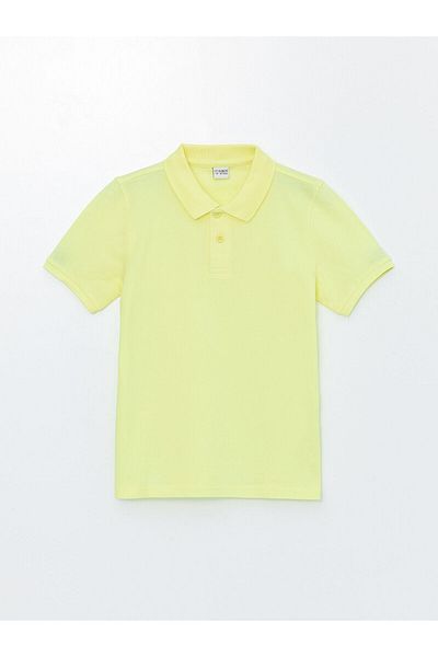 LC Waikiki Polo Neck Basic Short Sleeve Boy's T-Shirt