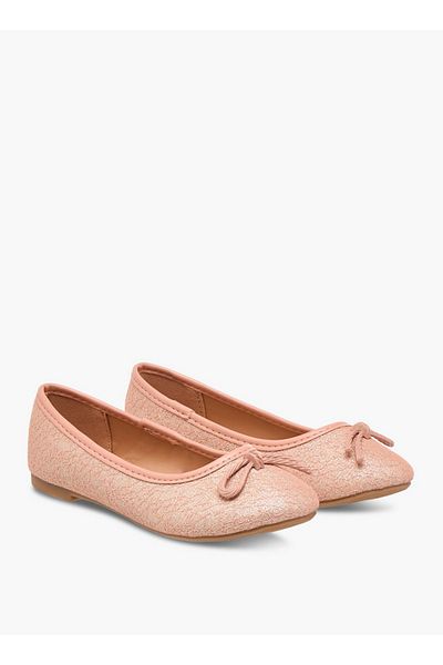 Flora Bella by Shoexpress Bow Accent Slip-On Ballerina Shoes