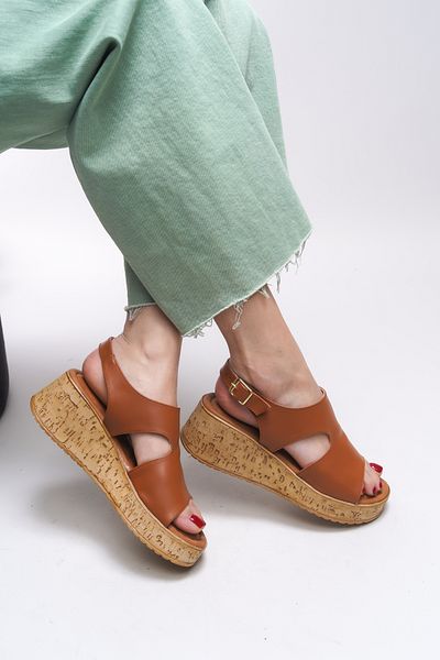 Riccon Glorcerys Women's Sandals 0012250   Tan
