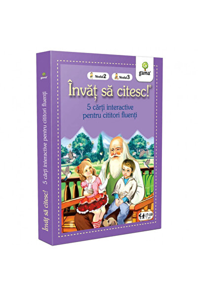 Gama Pachet copii, Invatarea cititului pentru cititori fluenti, 7-10 ani, vol...
