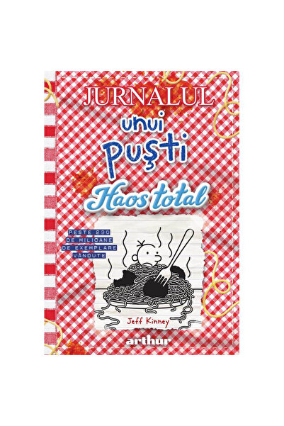 ARTHUR Diary of a Wimpy Kid 19. Total Chaos, Jeff Kinney