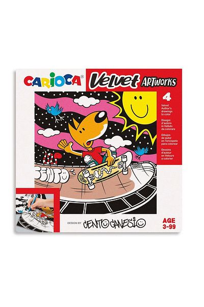 CARIOCA سنترو سبورت - طلاء كاريوكا المخملي المخملي