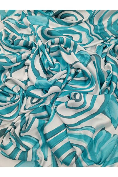 ünsal tekstil Desenli İpek Saten Kumaş(1 Metre × 1.5 En)