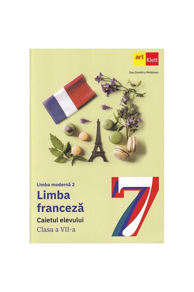 Art Klett Limba modernă 2 - franceza. Caietul elevului. Clasa VII + CD - Mariana Popa, Sandra Lo-Re