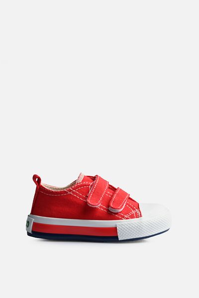 Vicco Pacho Basic Unisex Baby Red Sports Shoes