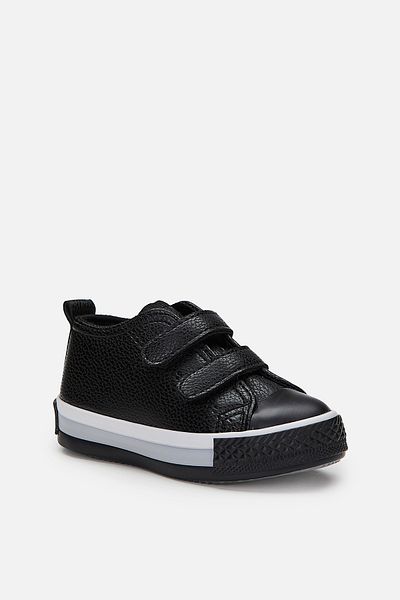 Vicco Armin Basic Unisex Preschool Black Sports Shoes