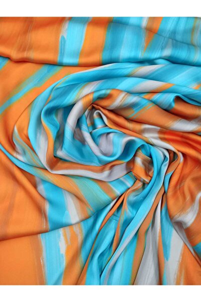 ünsal tekstil Desenli İpek Saten Kumaş(1 Metre × 1.5 En)