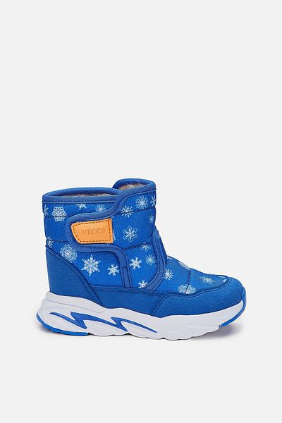 Vicco Ανδρικές μπότες προσχολικής ηλικίας Monny Furry Blue Saks