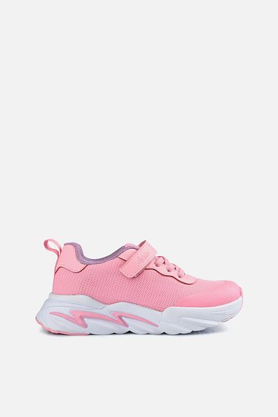 Vicco Rover Lighted Girl's Pink Sneakers