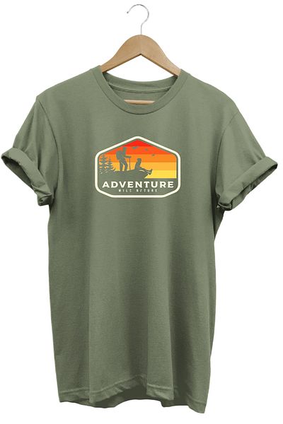remonz Adventure Adventure Printed Basic T-shirt 100% βαμβάκι