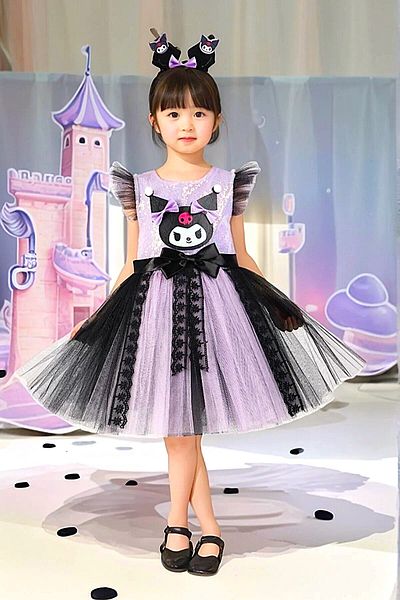 DeKuBaby Day of the Sacrifice, Party-Special Day Costume Kuromi Crowned Birth Commemoration Dress