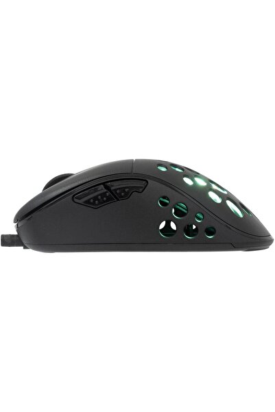 white shark Mouse Gaming White Shark GM-5013 Azrael, iluminat RGB, 12.800 dpi, Pooling 1K (Negru)